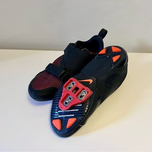 Nike SuperRep Cycle Indoor Cycling Shoes Black Red, Fits like a Women’s 9 - Picture 6 of 8